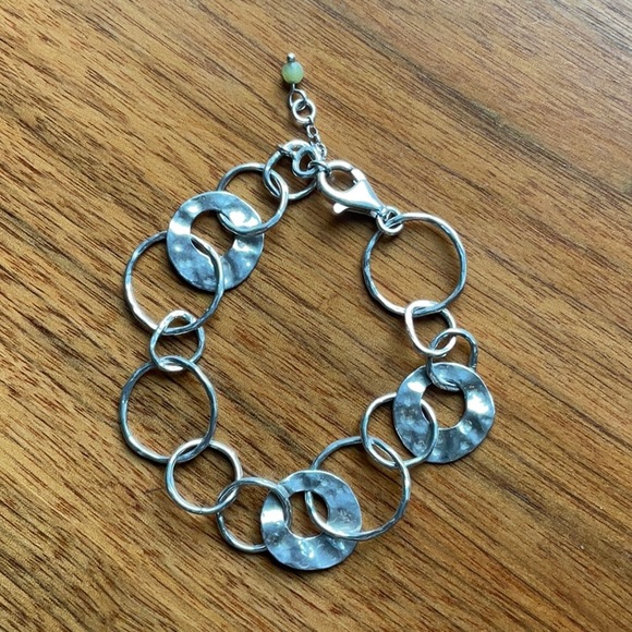 Silpada Sterling Silver O-Link Bracelet - Picture 1 of 9